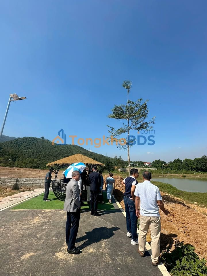 Đất nền Thanh Thủy Phú Thọ - Sổ đỏ sẵn 70m² View hồ Phượng Mao