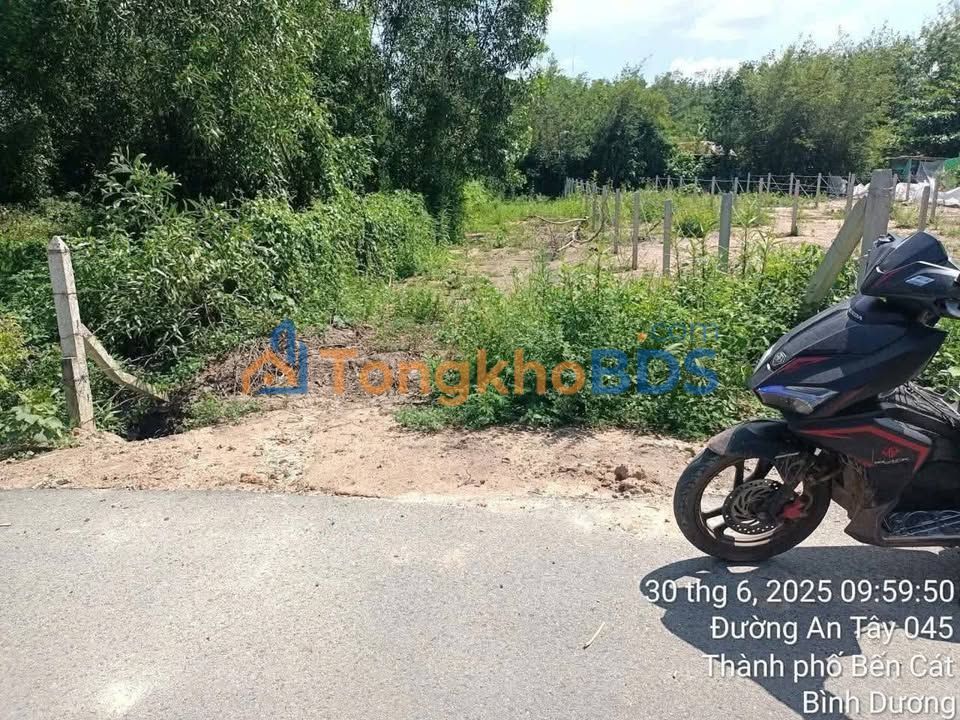 Bán đất 195m² Phường An Tây, Bến Cát - 1.25 Tỷ - Gần KCN Việt Hương