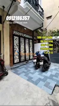 Nhà Trần Khát Chân 36m² 4 Tầng 3PN - Giá 9 Tỷ