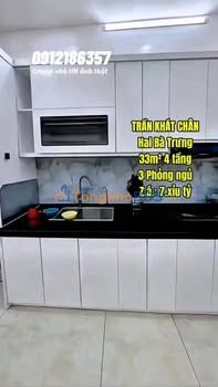 Nhà Trần Khát Chân 32m² - 4 Tầng, 3PN - Giá 7.15 Tỷ