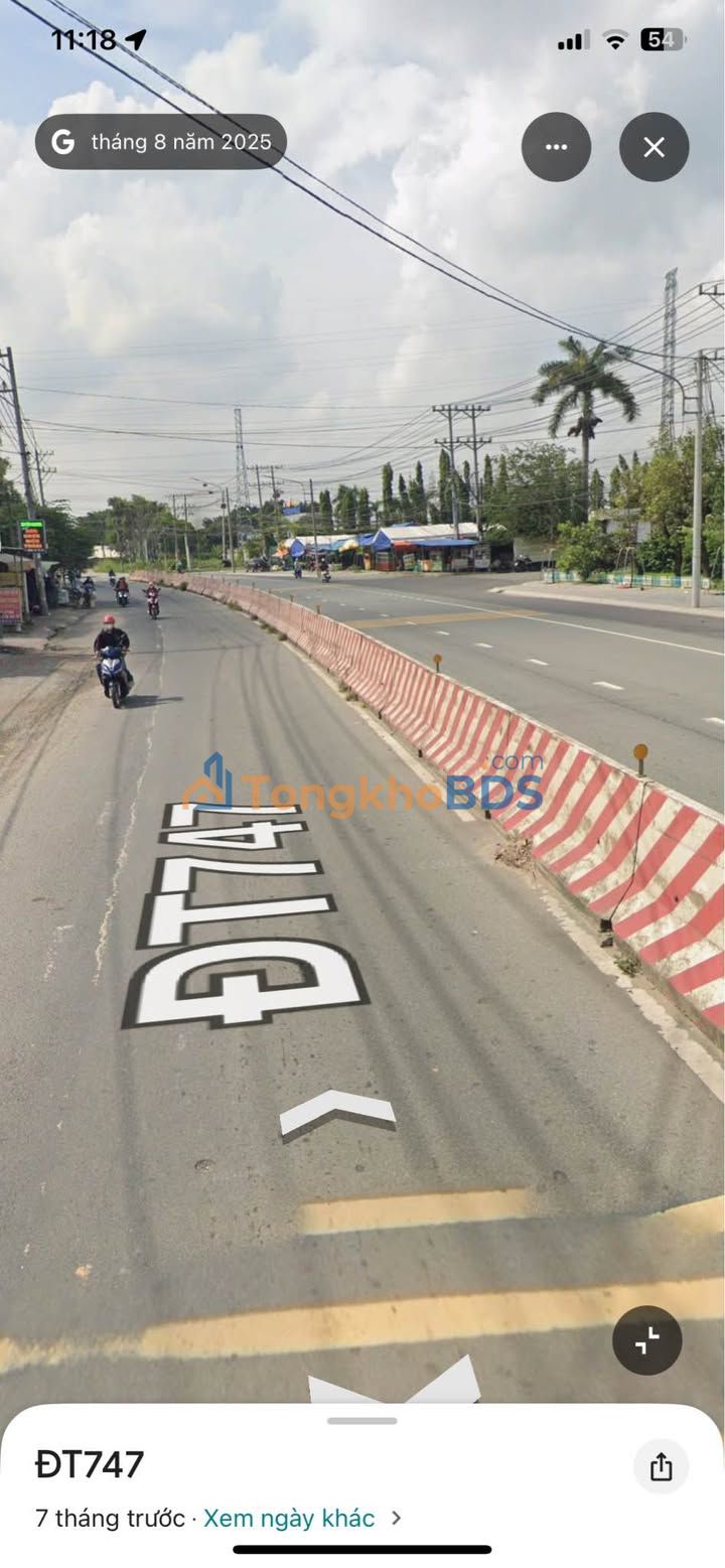 Bán Đất Mặt Tiền DT 747 Tân Uyên - 901m² Thổ Cư, Giá 10 Tỷ