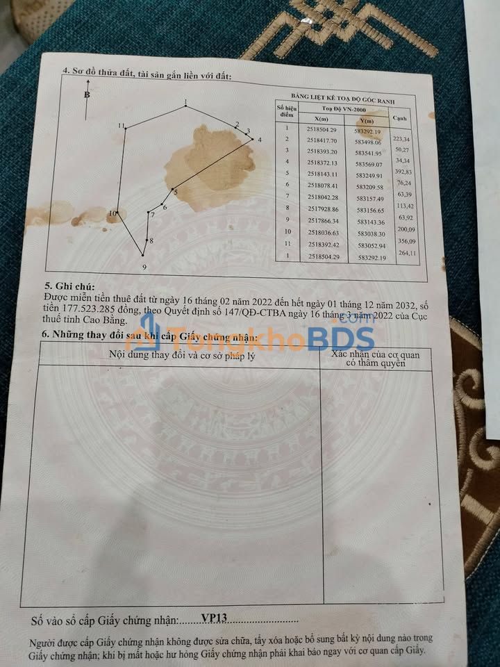 Bán 15ha Đất Rừng Sản Xuất, Sổ Đỏ Rõ Ràng Tại Trùng Khánh, Cao Bằng