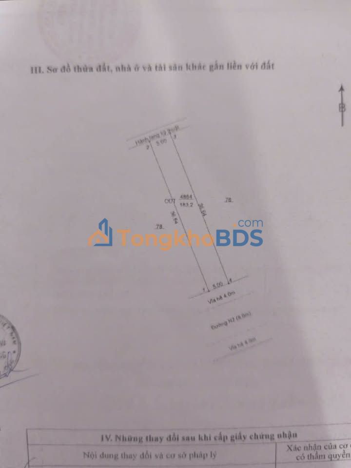 Đất Nền Trục N2 Mỹ Phước 4, Bến Cát 183m² - Sổ Đỏ Sẵn Sàng