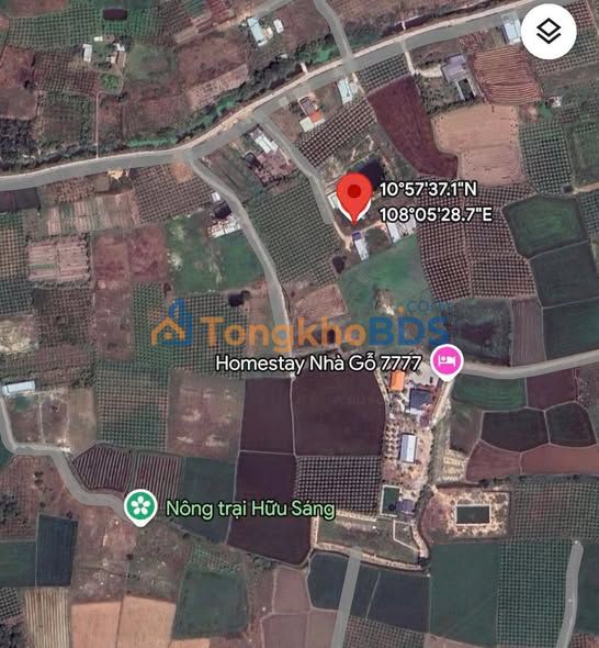 Đất thổ cư Hàm Liêm 300m² - Sổ đỏ sẵn sàng, giá 1.5 tỷ