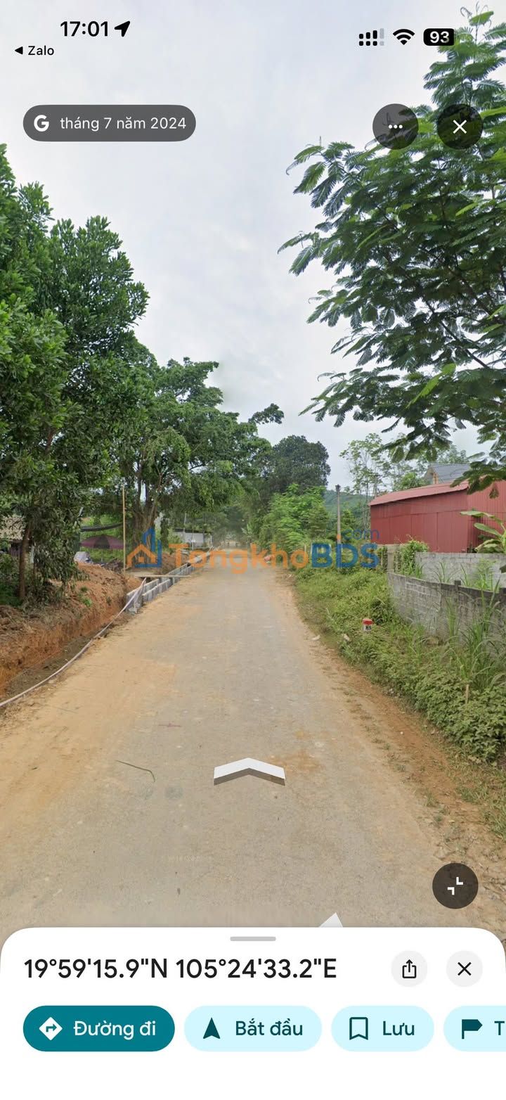 Bán đất 150m² đường nhựa liên xã Kiên Thọ, Thanh Hóa - Giá 5xx triệu