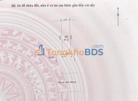 Bán Đất Mặt Tiền Tỉnh Lộ 420 Thạch Thất 81m² - Kinh Doanh/Đầu Tư Sinh Lời