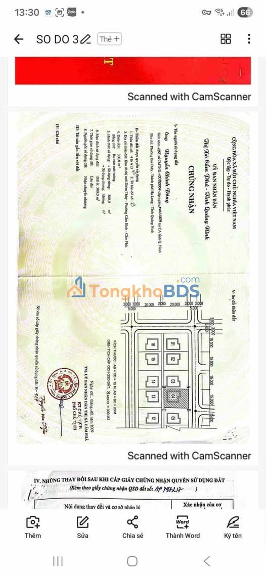 Bán Đất Biệt Thự 300m² Cẩm Bình, Cẩm Phả - Hướng Bắc, Giá Tốt