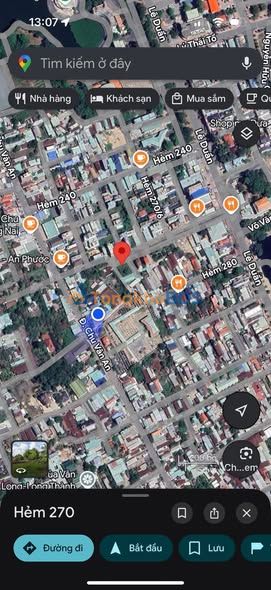 Đất nền mặt tiền Bùi Thị Xuân, Long Thành - 160m² thổ cư, kinh doanh đắc lợi