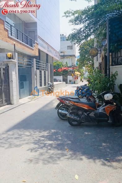 Cho thuê nhà mặt bằng kinh doanh 2 mặt hẻm 107m² P.6, Bình Thạnh - Giá 22 triệu