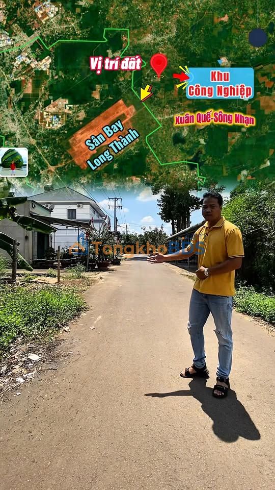 Đất nền Long Thành 233m² - Vị trí vàng kinh doanh, giá 2.2 tỷ