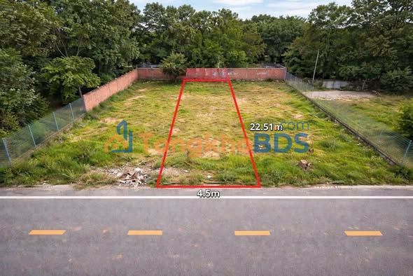 Bán đất mặt tiền Dĩ An 101.3m² - Kinh doanh sầm uất, đường thông thoáng