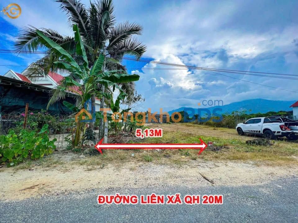 Đất nền Cam Ranh 193.9m² - Mặt tiền đường nhựa 20m - Giá 1 tỷ