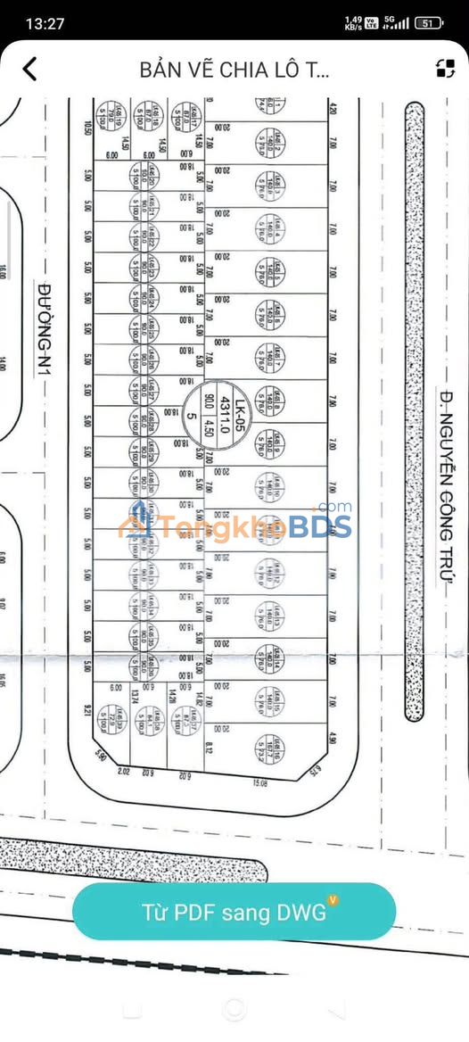 Bán Gấp Nhà Phố KĐT Nguyễn Công Trứ, Nam Định 90m² - Giá 5.8 Tỷ