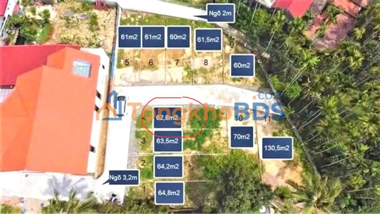 Bán Đất Lô Góc Lâm Động, Thủy Nguyên 62.8m² - Sổ Đỏ Chính Chủ