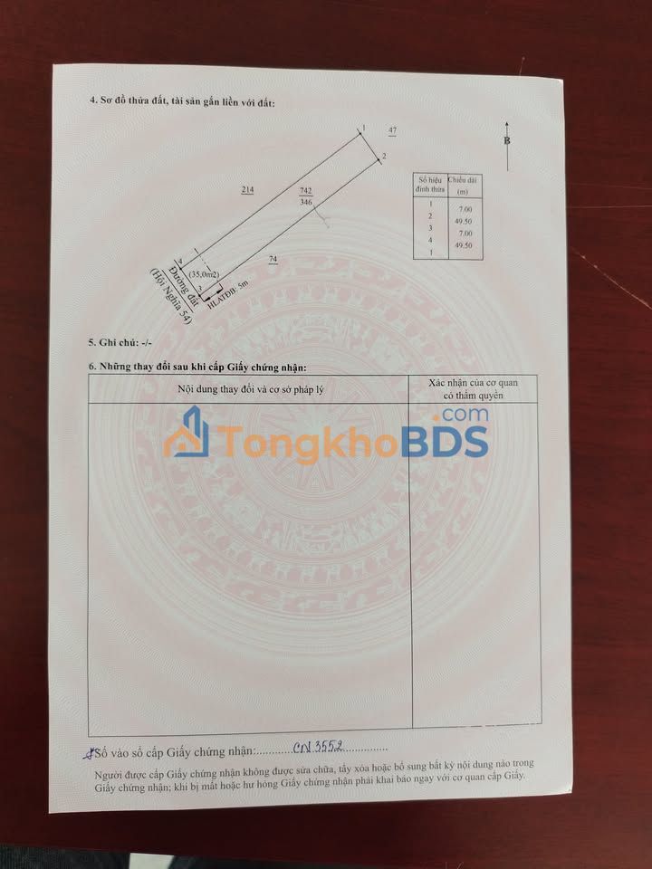 Đất nền 350m² Phường Bình Cơ, Thuận An - Tiềm năng kinh doanh vượt trội