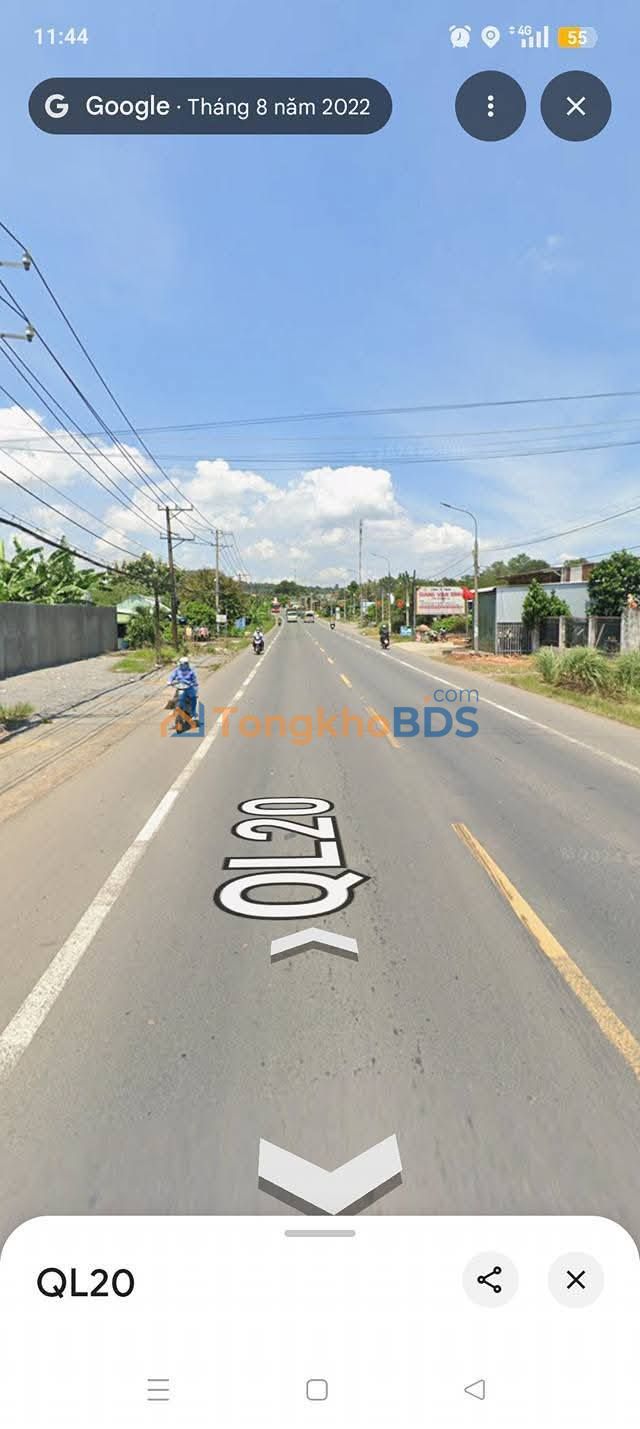 Đất Tặng Nhà QL20 Định Quán 220m² - Giá 1.7 Tỷ, Sẵn Sổ Riêng