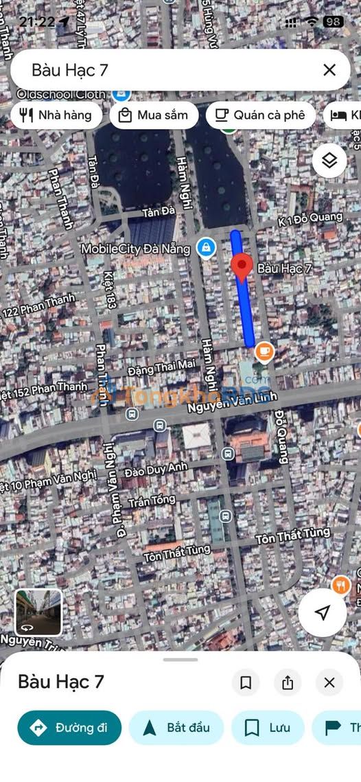 Nhà Mặt Tiền Bàu Hạc Hải Châu 54m² - View Hồ Hàm Nghi Cực Hiếm