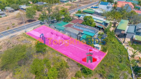 Đất Mặt Tiền QL55 Hàm Tân 538m² - Kinh Doanh Sầm Uất, Sổ Hồng Riêng