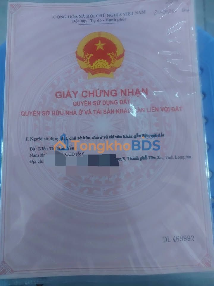 Đất Nền Bình Quới, Châu Thành, Long An - 115m² - Giá 499 Triệu - Sẵn Nền