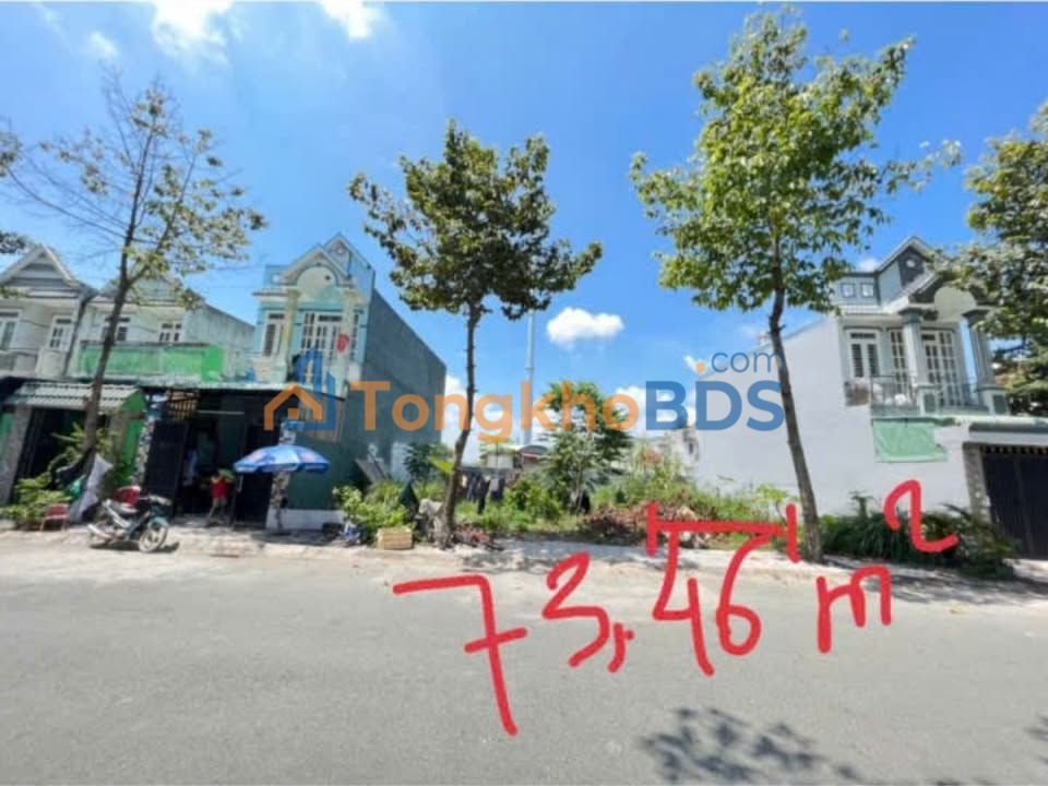 Bán đất Mỹ Hạnh Nam, Đức Hòa - 74m² giá 1.4 tỷ, sổ hồng sẵn