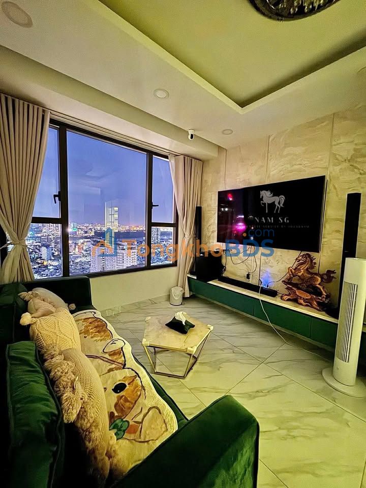 Cho thuê căn hộ River Gate Quận 4 - 2PN full nội thất, view đẹp