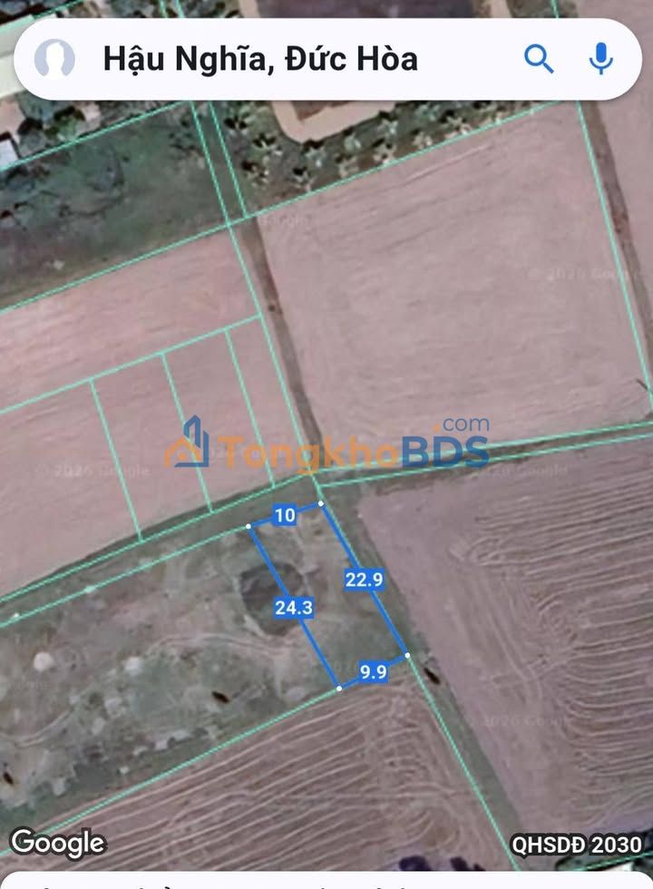 Đất Nền Đức Hòa Long An 2273m² - Sẵn Sàng Phân Lô, Giá 8 Tỷ