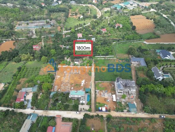 Đất nền 1900m² Liên Sơn, Lương Sơn - Sổ đỏ thổ cư, gần Sky Lake