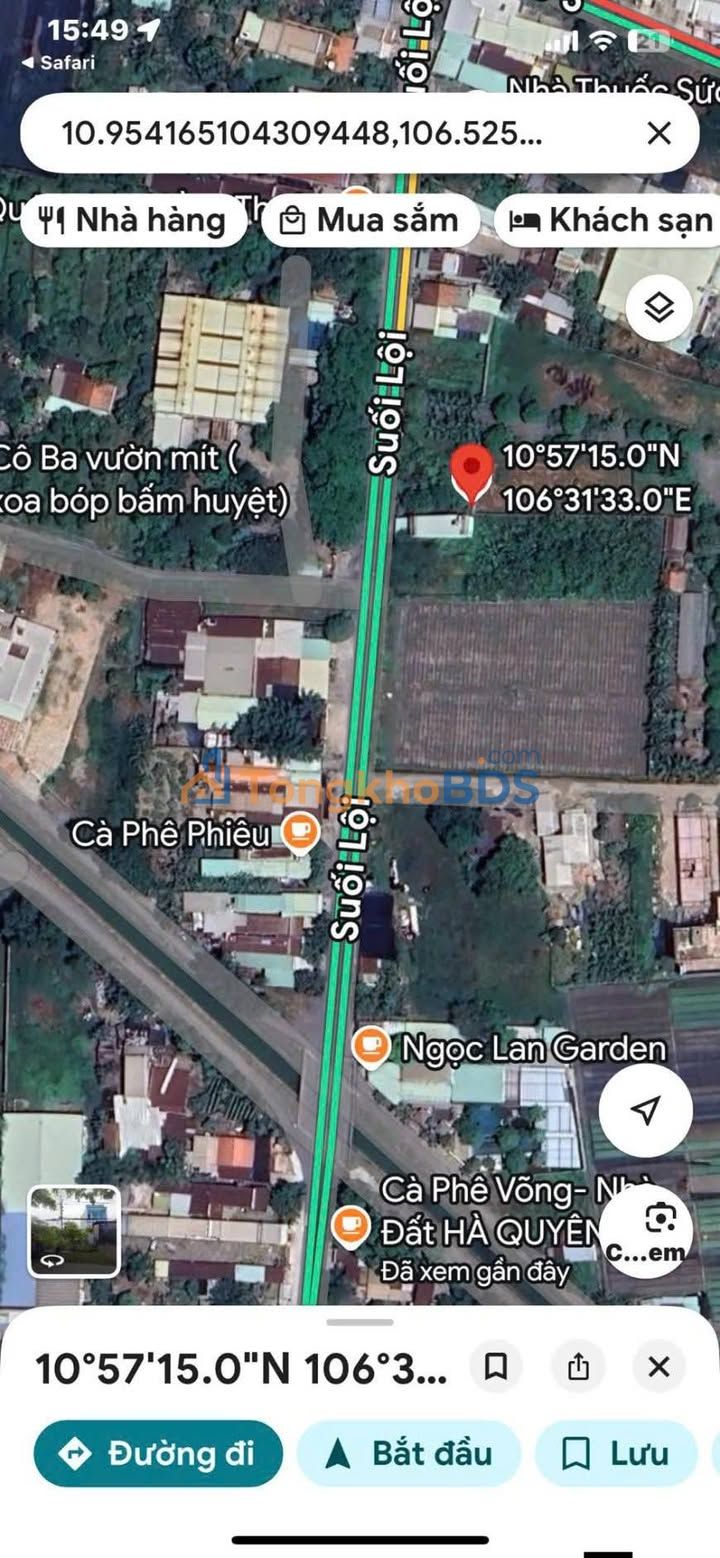 Bán Đất Suối Lội Củ Chi 100m² Full Thổ Cư - Giá 2.9 Tỷ Chính Chủ Cần Tiền Gấp