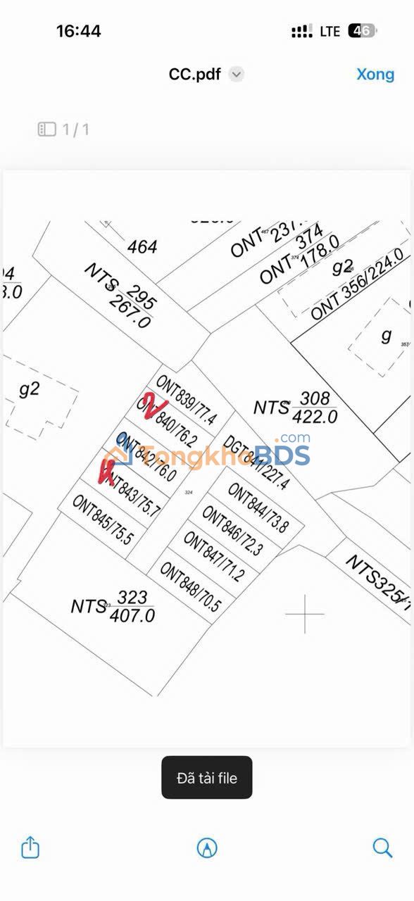 Đất Nền Lương Tài, Bắc Ninh 75.7m² - Sổ Đỏ Chính Chủ Giá 1.5 Tỷ