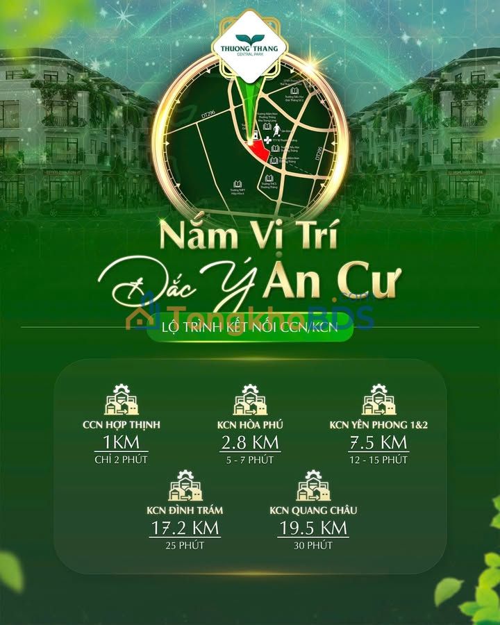 Đất nền Thường Thắng Central Park - Cơ hội đầu tư kép tại Bắc Giang