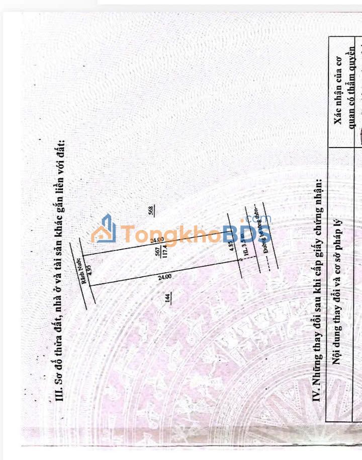 Đất Đấu Giá Tam Hợp 117m² Giá 1.7 Tỷ - Sổ Hồng Full Thổ Cư