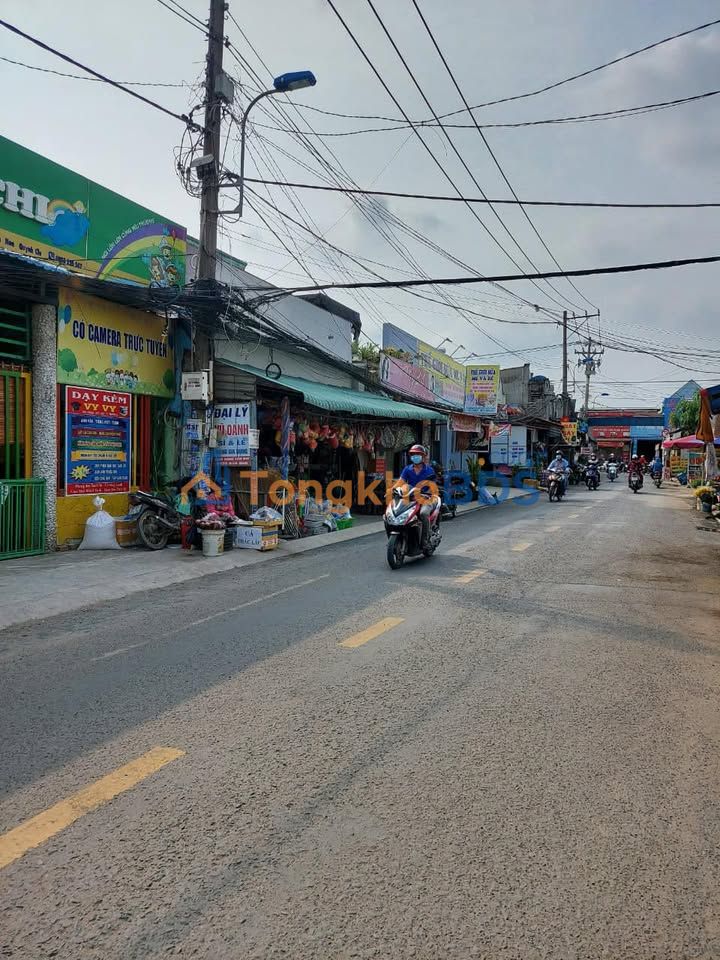 Nhà Mặt Tiền Chợ 1A Bình Chánh - Kinh Doanh Sầm Uất 175m²