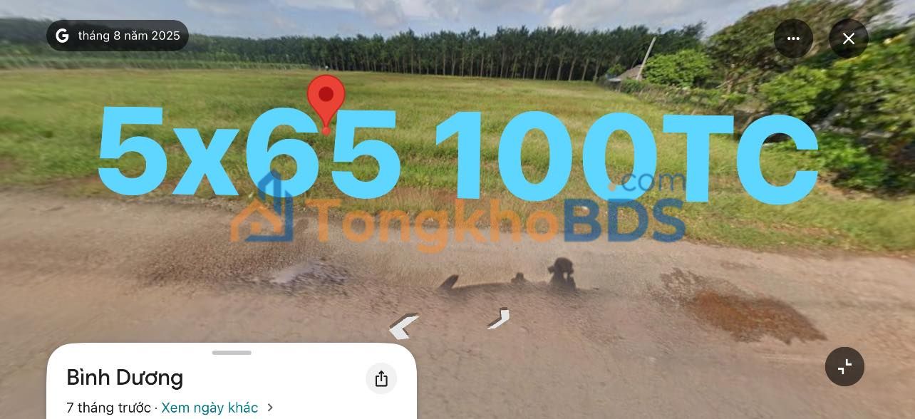 Đất Nền Bến Cát 325m² Mặt Tiền Đường Nhựa DH623 - Giá Chỉ 9xx Tỷ