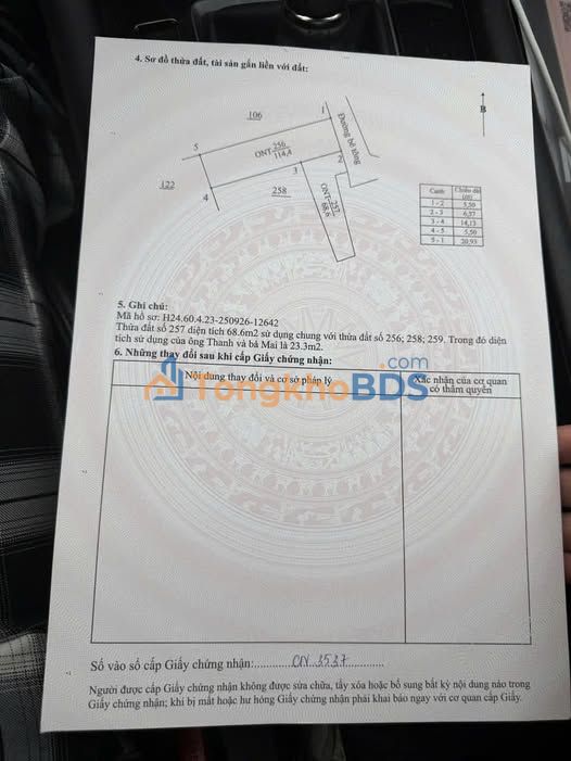 Đất nền 114m² An Thành, Hải Phòng - Ô tô vào sân, giá 780 triệu