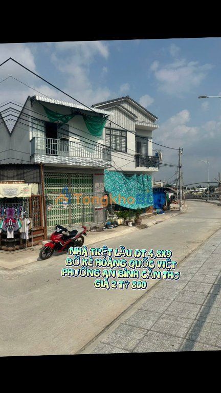 Nhà Trệt Lầu 43m² Bờ Kè Hoàng Quốc Việt, Ninh Kiều - Giá 2.8 Tỷ