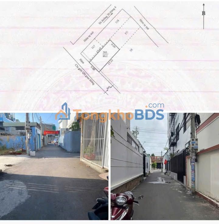 Bán Đất Vũng Tàu 80m² Sổ Hồng Riêng - Hẻm 30/4, Phường 12