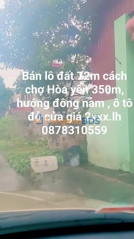 Đất nền Lạng Giang 72m² - Gần chợ, ô tô đỗ cửa, giá 2 tỷ