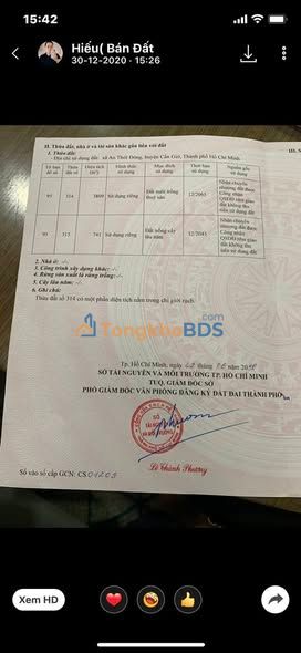 Bán Gấp Đất Ruộng An Thới Đông, Cần Giờ 1000m² - Giá Đầu Tư 780 Triệu