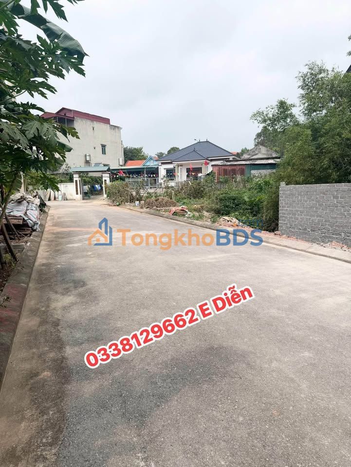 Đất đấu giá Lạng Giang 108m² mặt tiền 6m - Sổ hồng sẵn