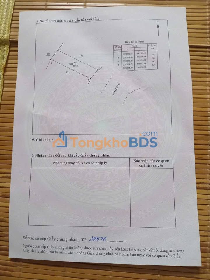 Đất Mặt Đường Đại Phú Quỳnh Phụ 107m² - Kinh Doanh Sinh Lời
