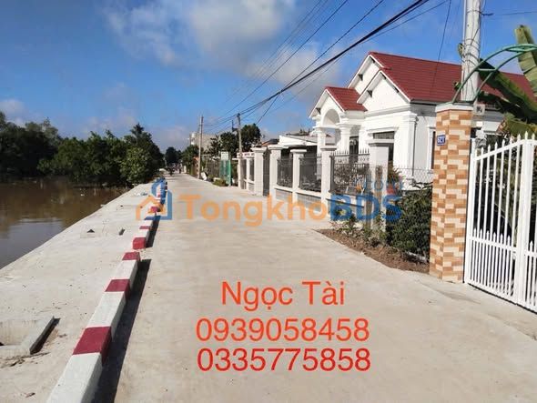 Bán đất mặt tiền Ngã Bát Bờ Phải, Đồng Tháp - 192.8m² Hướng ĐN
