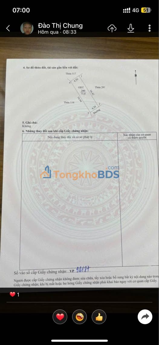 Đất Ninh Tiến 73.8m² - 1.95 Tỷ, Gần Trường & Chợ