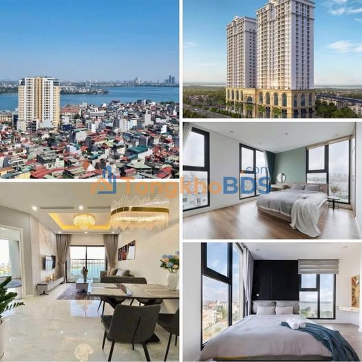 Chung cư HDI Võ Chí Công - Căn góc 3PN view Hồ Tây, 107.2m² - 14 Tỷ