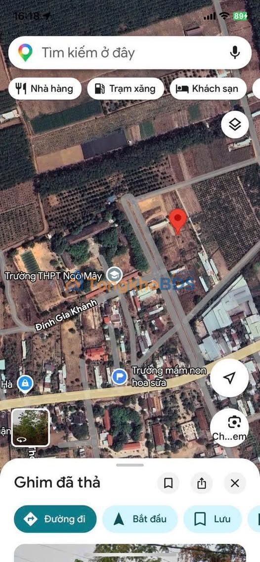 Bán Đất Thổ Cư 154m² Gần Trường Ngô Mây, Kon Tum - Sổ Hồng Sẵn Sàng