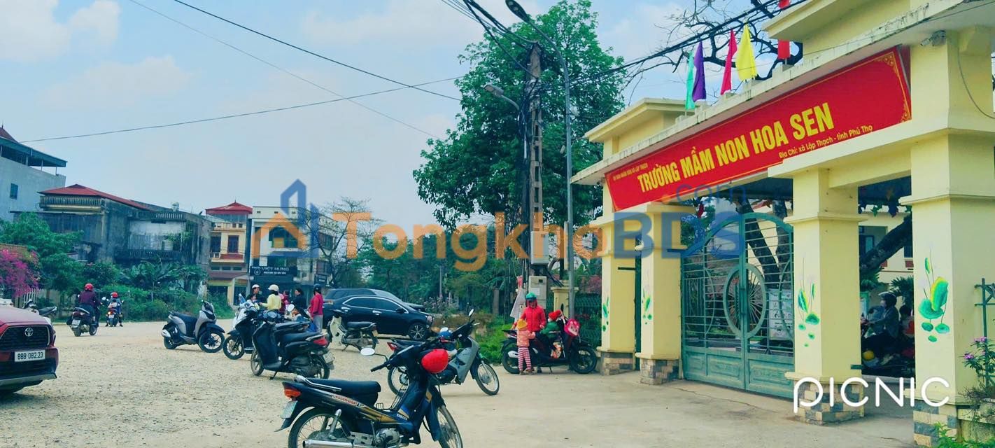 Bán Đất Phú Chiền Lập Thạch 255m² - Sổ Đỏ Sẵn Sàng, Gần Trường Hoa Sen