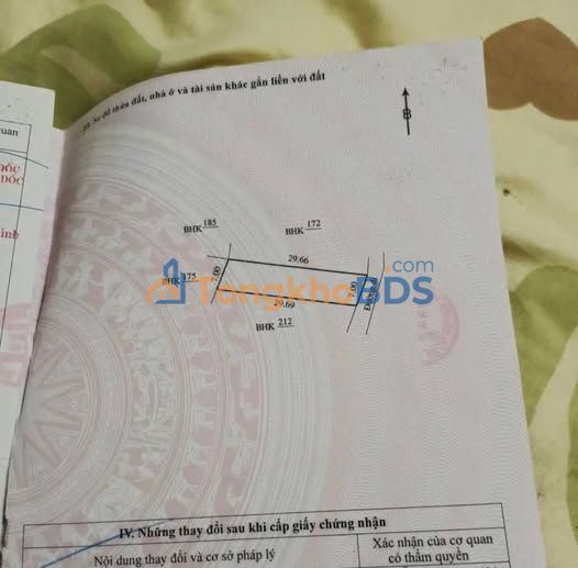 Đất Nền Phú Giáo 202m² Sổ Hồng Thổ Cư - Giá 500 Triệu