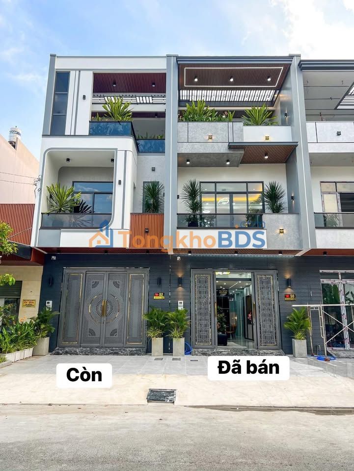 Nhà 80m² Khu Hồng Loan, Cần Thơ - 4PN, Sân Thượng, Lộ Giới 20m