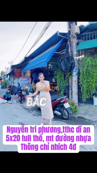 Đất Mặt Tiền Nguyễn Tri Phương Dĩ An 100m² - Giá Tốt Đầu Tư