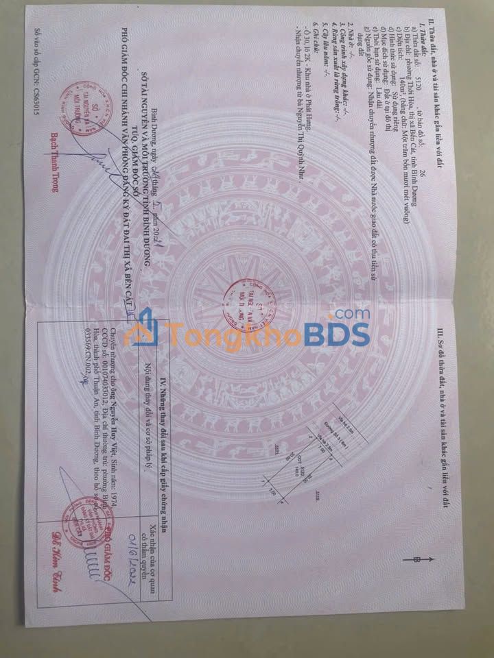 Đất Nền Mặt Tiền QL13 Dĩ An 140m² Thổ Cư 100% - Đối Diện ĐH Việt Đức