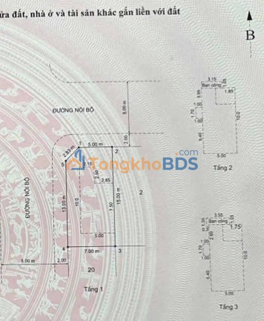 Townhouse Căn Góc Belhome Hải Phòng 103m² - Giá 6.x Tỷ